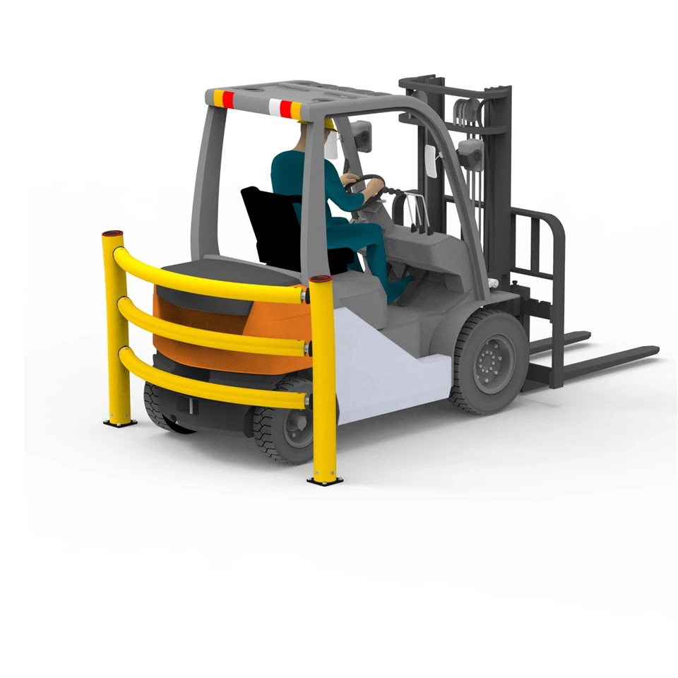Flexible Barrier Road Barrier For Warehouse Shelf Protection suppliers